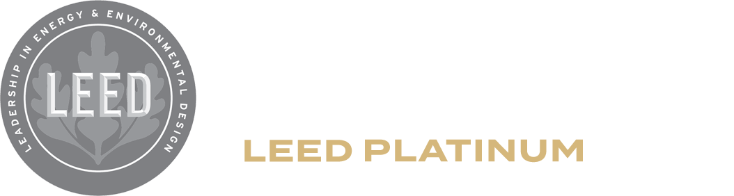 Budovy projektovány s certifikací Leed Platinum